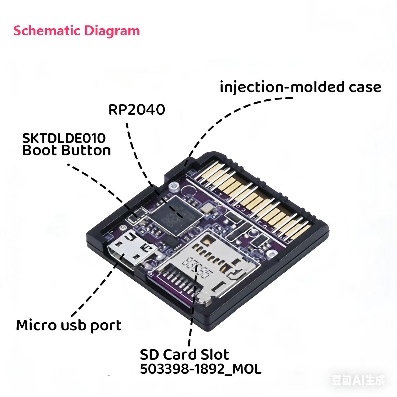 AliExpress Open-Source DSpico with RP2040 MCU – Dual Power, 6MB/s SD Read, DS Mode & Pico Launcher Compatible With NDS NDSL DSi 3DS Console, view 6