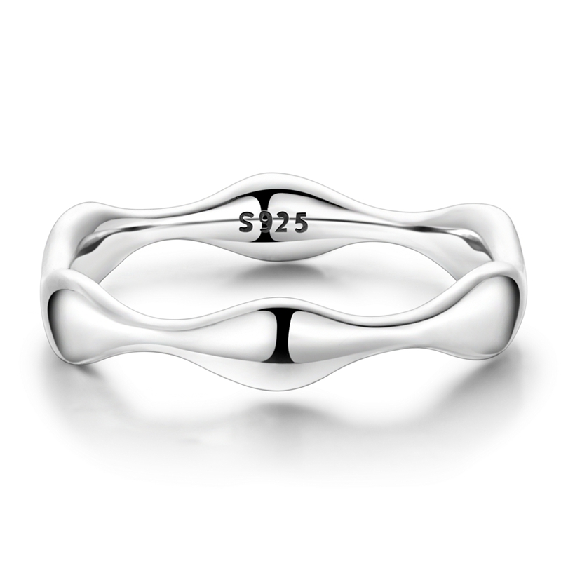 AliExpress 925 Sterling Silver Liquid Droplet Ring, view 2