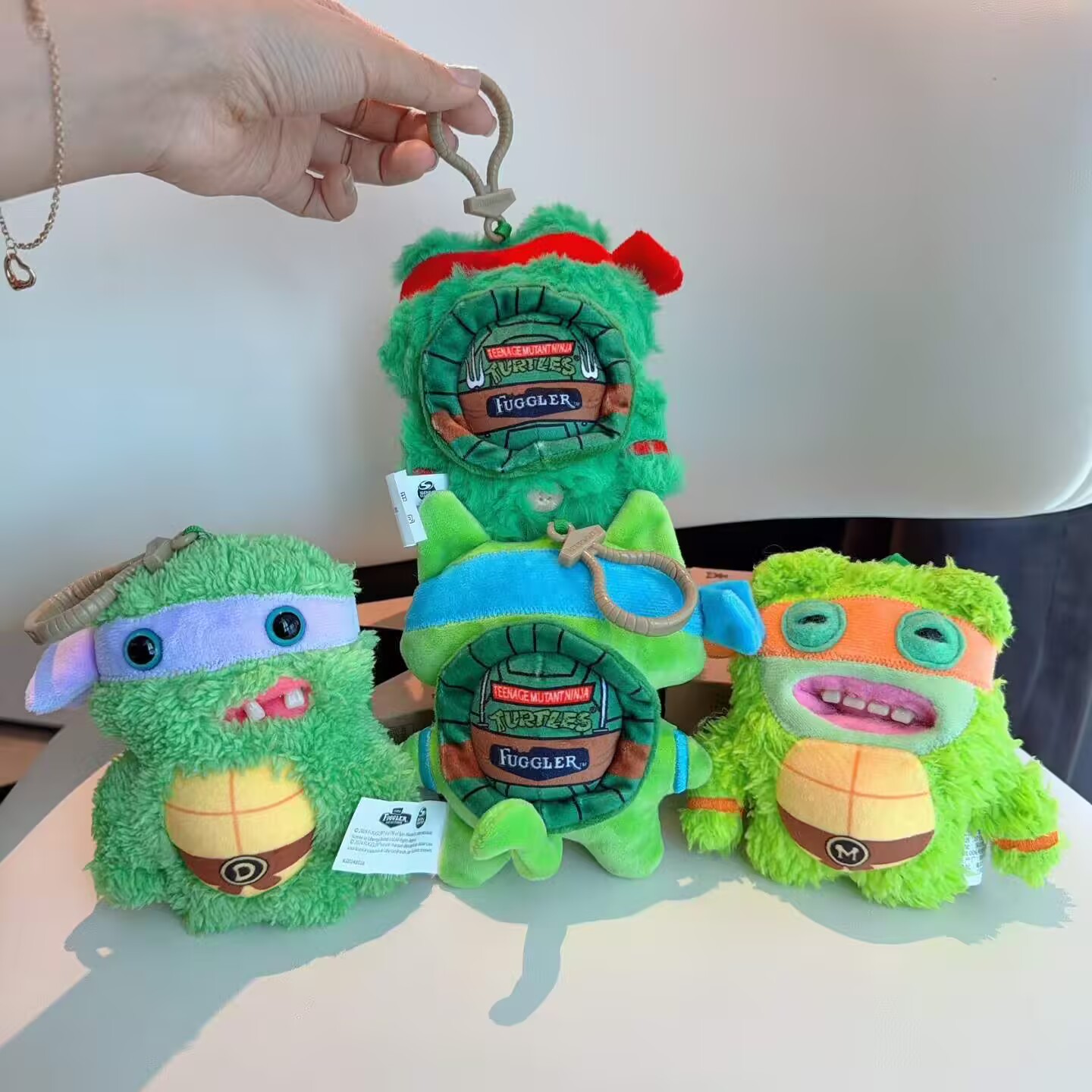 AliExpress Original Fuggler Funny Ugly Monster Plush Toys Pendants Kawaii Teeth Monsters Fugguler Cute Peluche Dolls Decoration Accessories