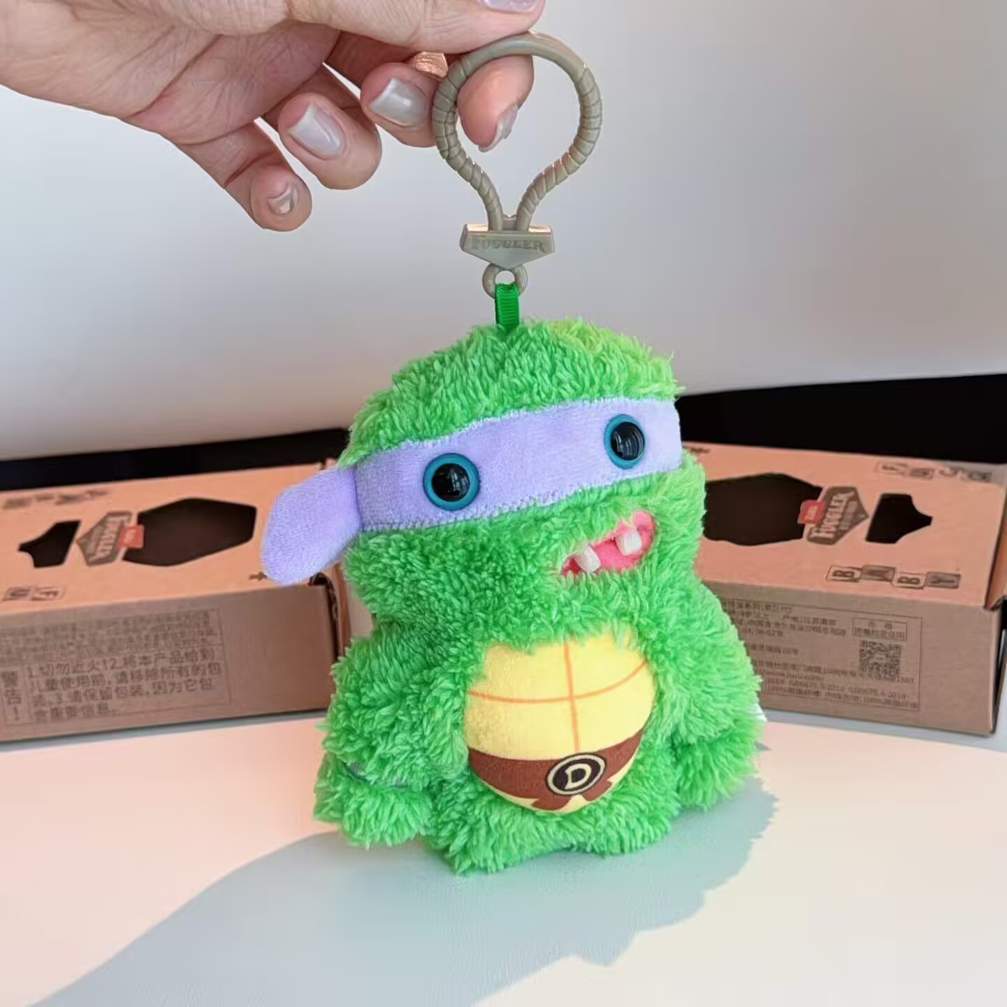 AliExpress Original Fuggler Funny Ugly Monster Plush Toys Pendants Kawaii Teeth Monsters Fugguler Cute Peluche Dolls Decoration Accessories, view 2