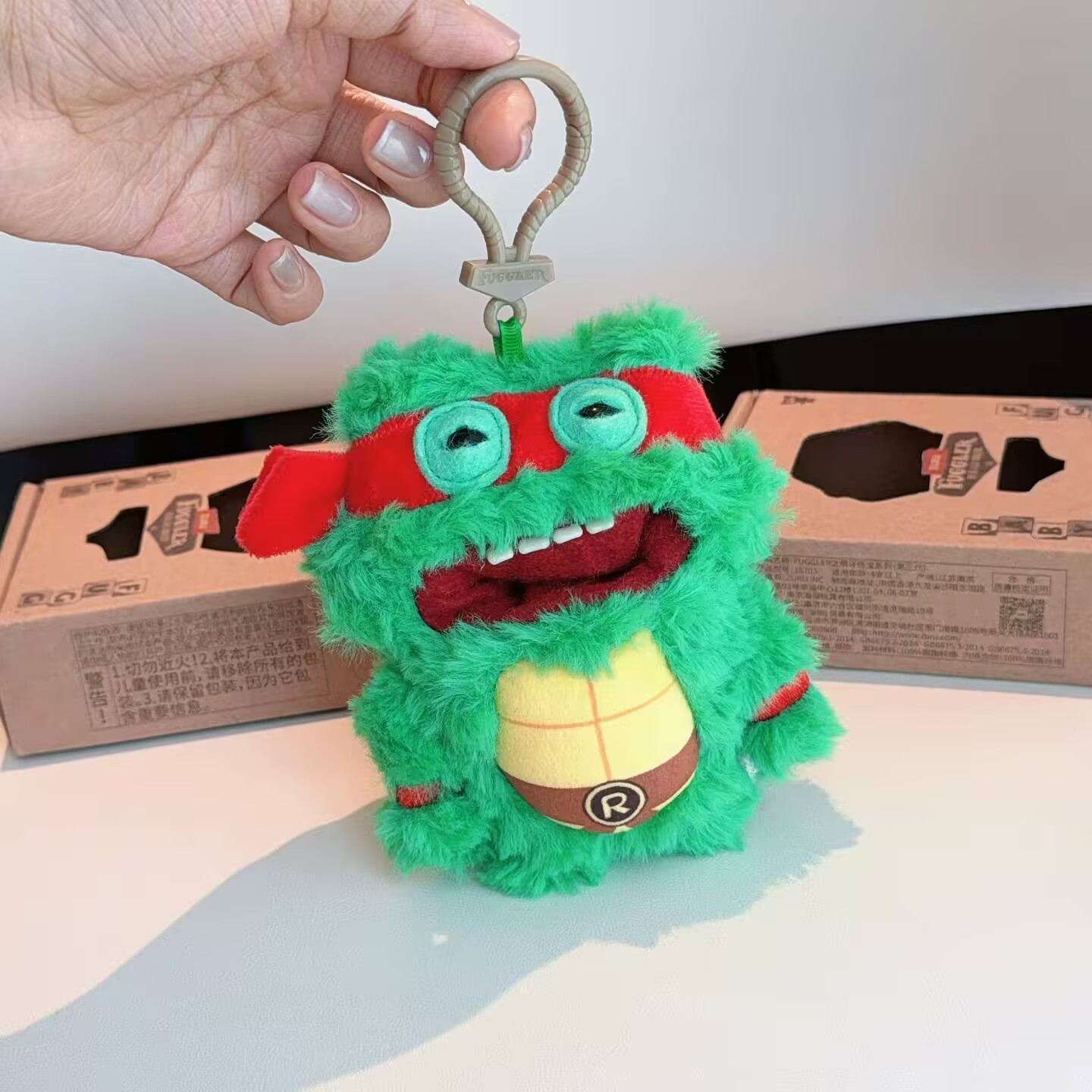 AliExpress Original Fuggler Funny Ugly Monster Plush Toys Pendants Kawaii Teeth Monsters Fugguler Cute Peluche Dolls Decoration Accessories, view 3