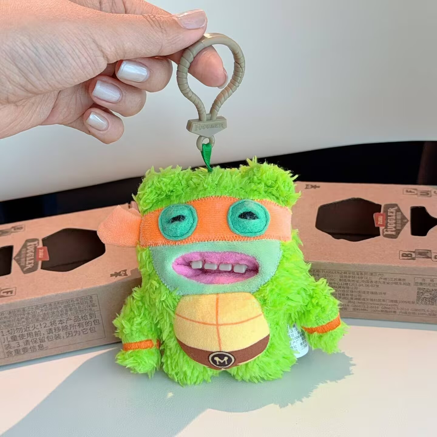 AliExpress Original Fuggler Funny Ugly Monster Plush Toys Pendants Kawaii Teeth Monsters Fugguler Cute Peluche Dolls Decoration Accessories, view 4