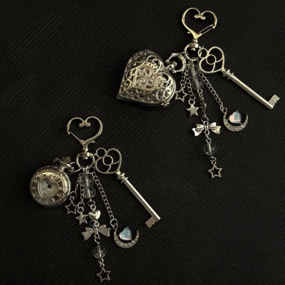 AliExpress Hollow Heart Steampunk Pocket Watch Pendant, view 2