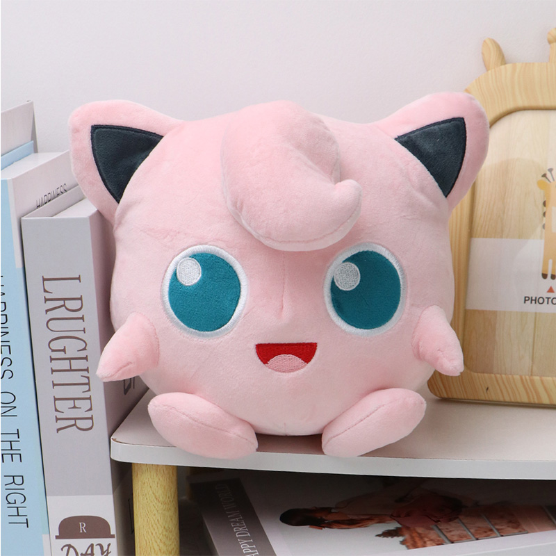 AliExpress Original Jigglypuff Stuffed Doll Plush Toys Gengar Clefairy Marill Cartoon Kawaii Birthday Gift For Kids Collectio, view 2