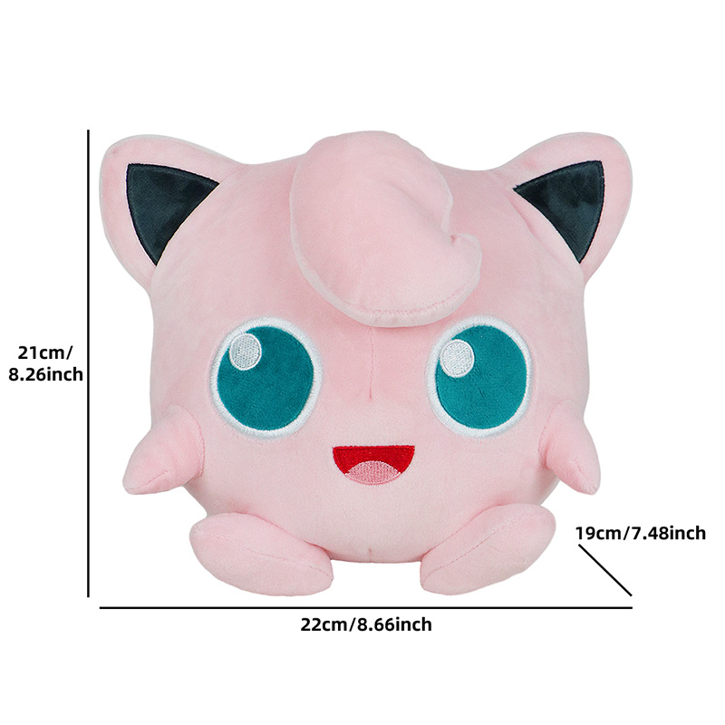 AliExpress Original Jigglypuff Stuffed Doll Plush Toys Gengar Clefairy Marill Cartoon Kawaii Birthday Gift For Kids Collectio, view 6