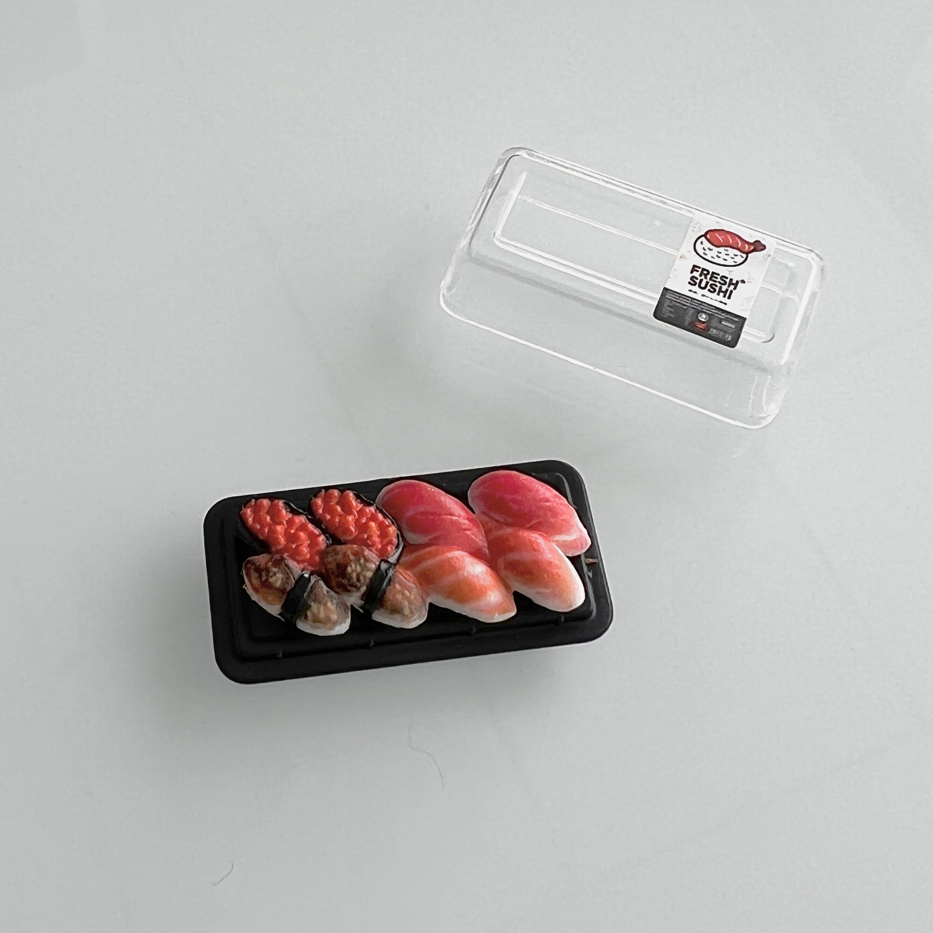 AliExpress Original Mini Brand Fill The Fridge Luxury Hidd Mini Miniature Toy Ice Cubes Bag Fresh Eggs Carton Mini Kitchen Toy, view 5