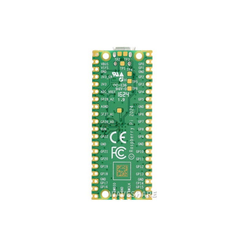 AliExpress Raspberry Pi Pico Development Board with Headers, view 4
