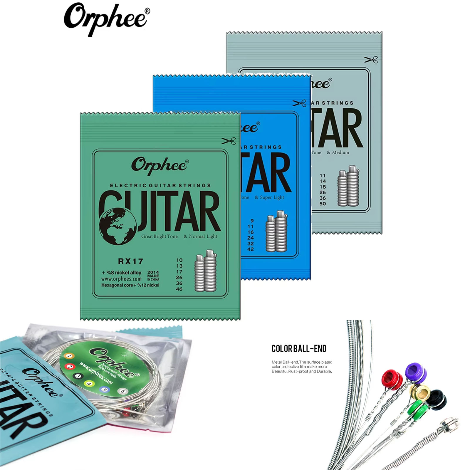 AliExpress Orphee RX Electric Guitar Strings Set