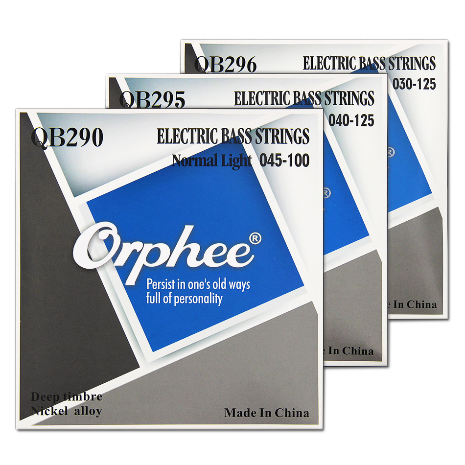 AliExpress Orphee QB Bass Guitar Strings Normal Light Nickel Alloy Hexagonal Core Nano Coated Electric Bass Guitar Parts & Accessories, view 5