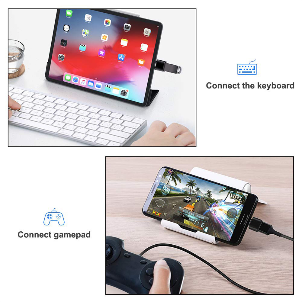 AliExpress USB-C Female to USB-A Male 3.0 OTG Adapter, view 6