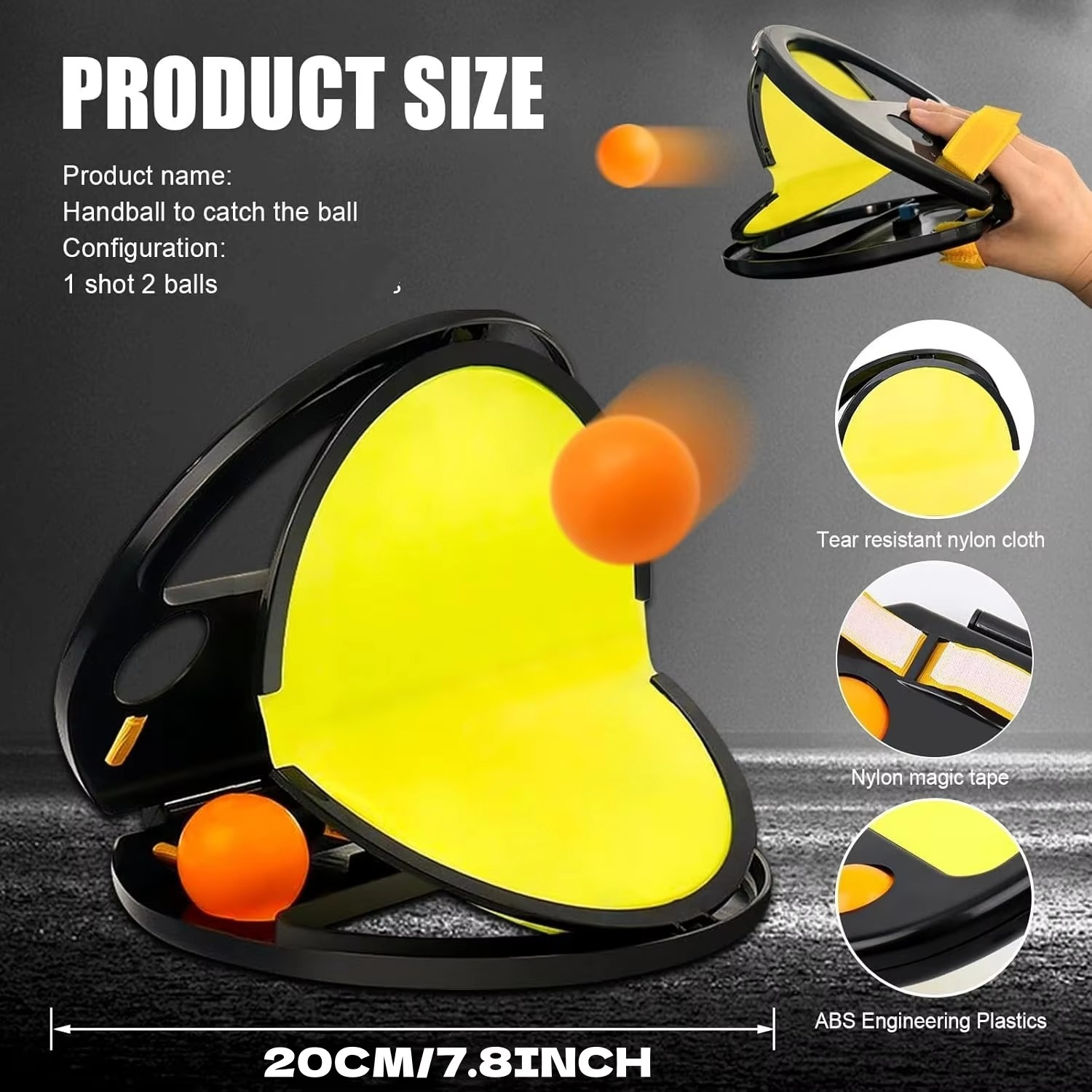 AliExpress Outdoor Beach Fitness Throwing Hand Toss Ball Throw Catch Toy Parent-Child Interactive Multiple People Recreational Games, view 3