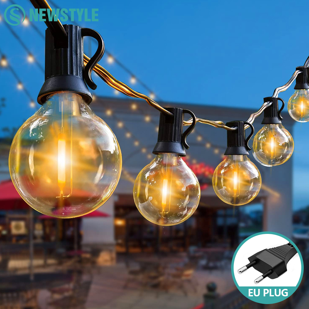 AliExpress Outdoor LED G40 Shatterproof String Lights