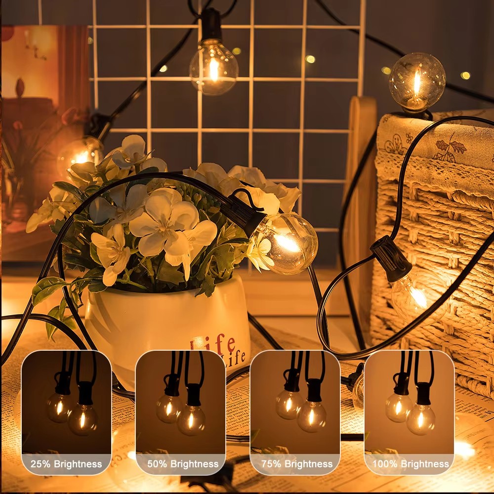 AliExpress Outdoor LED G40 Shatterproof String Lights, view 2