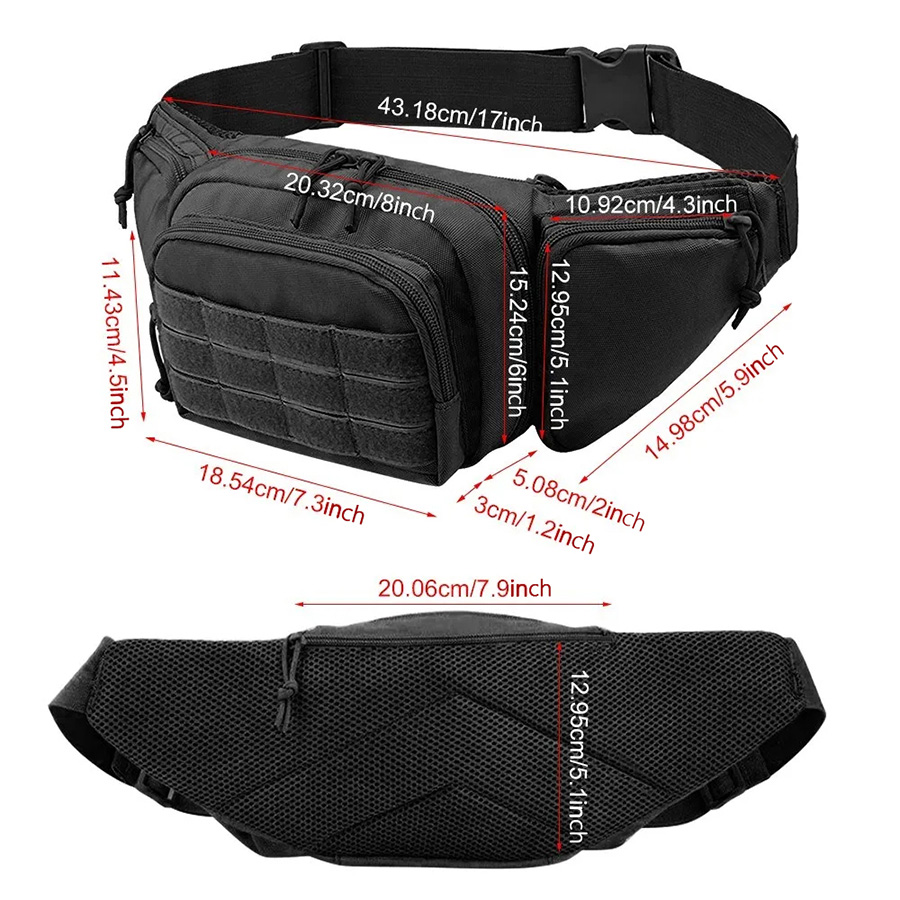 AliExpress Multifunction Running and Cycling Waist Bag, view 2
