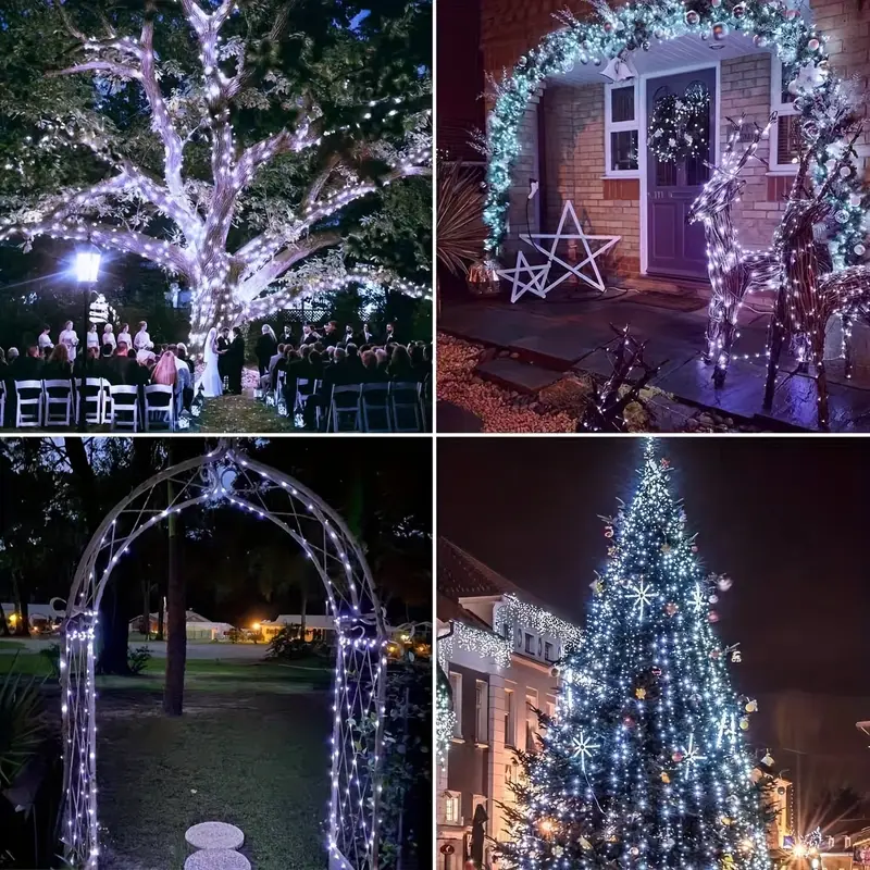 AliExpress Solar LED Outdoor Fairy Lights with 8 Modes, view 6