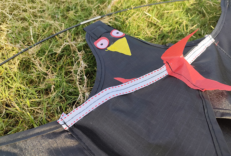 AliExpress Outdoor Toys 47 Inch Bird Scaring Eagle Kite Without Rod Good Flying For Garden/Orchard/ Farm, view 5