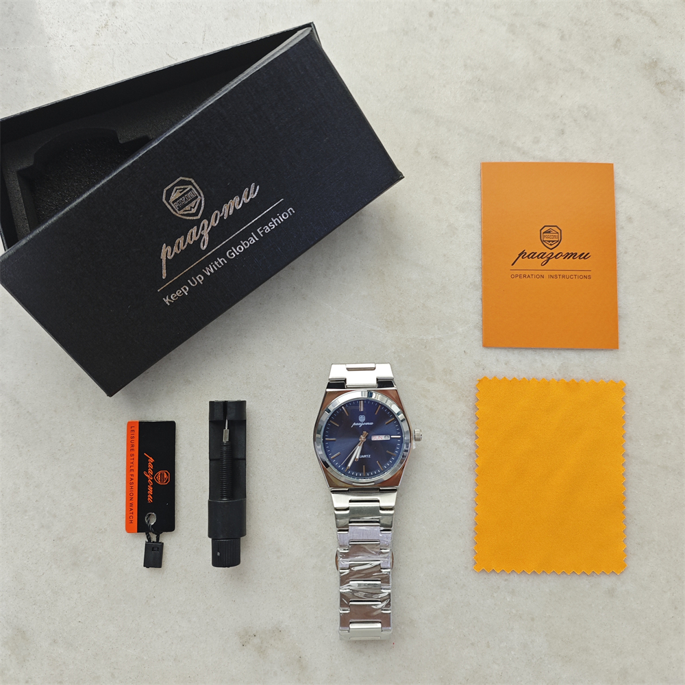 AliExpress PAAZOMU Ultra-Thin Minimalist Quartz Watch, view 2