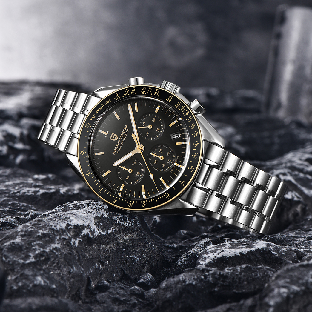 AliExpress PAGANI DESIGN Men's Sapphire Quartz Chronograph, view 2