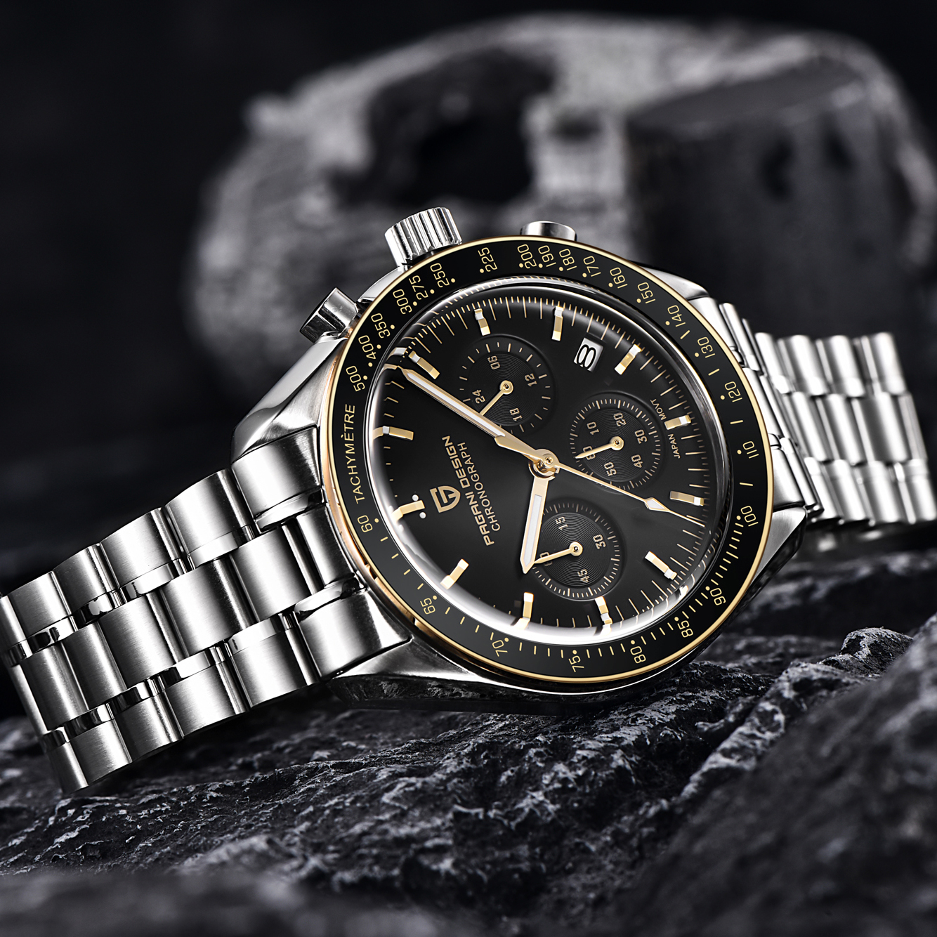AliExpress PAGANI DESIGN Men's Sapphire Quartz Chronograph, view 5