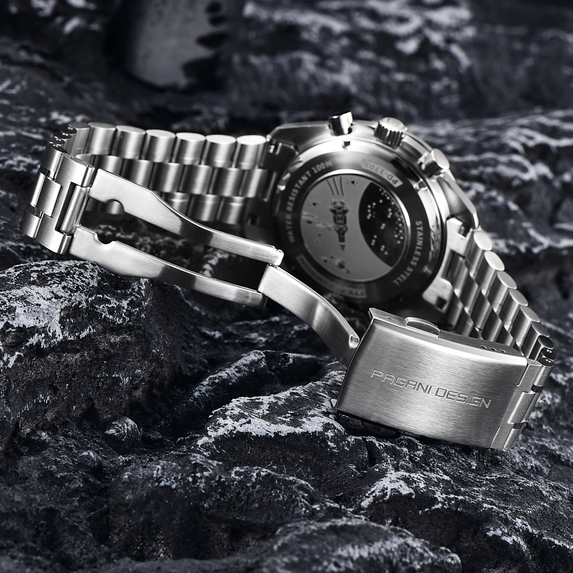 AliExpress PAGANI DESIGN Men's Sapphire Quartz Chronograph, view 6