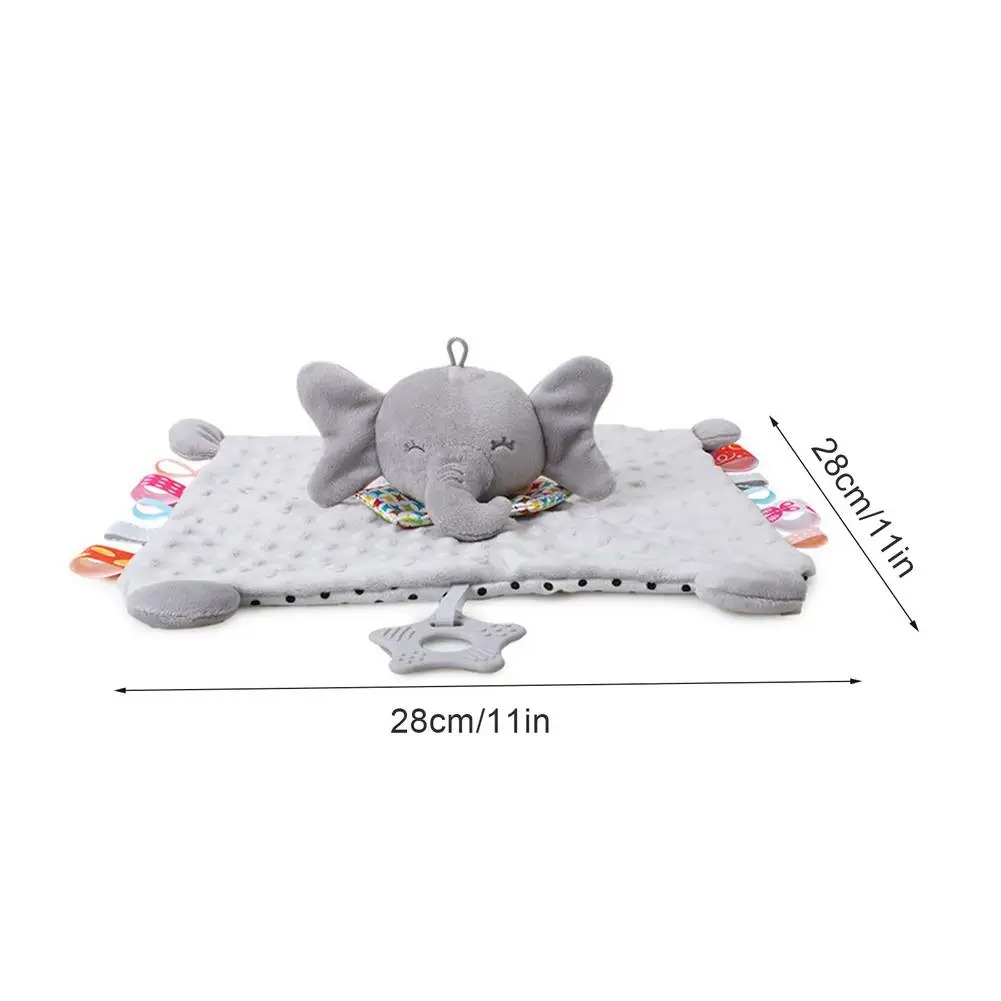 AliExpress PANGDUBE Elephant Lovey Plush with Rattle, view 5
