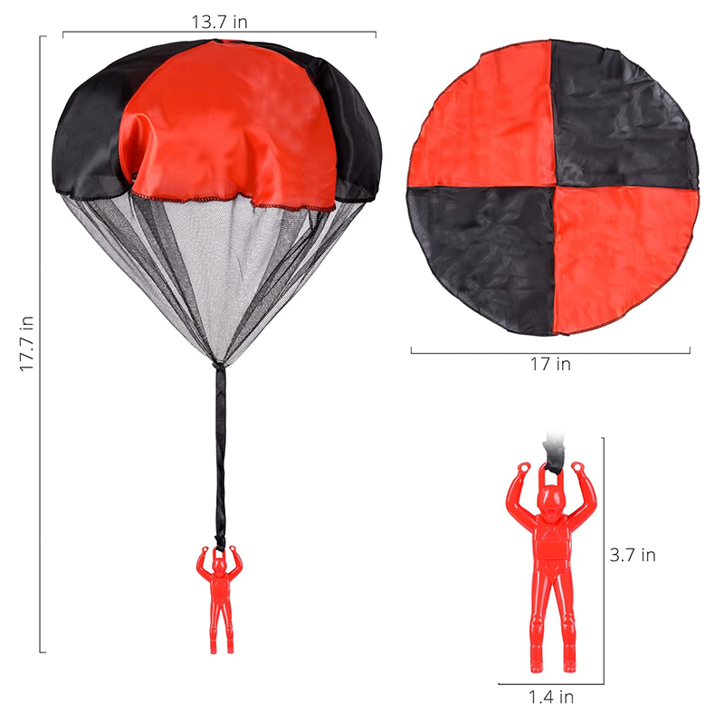 AliExpress Parachute Toys for Kids Tangle Free Outdoor Flying Parachute Men Outside Toys Easter Basket Stuffers Idea Unique Boy Girl Gift, view 2