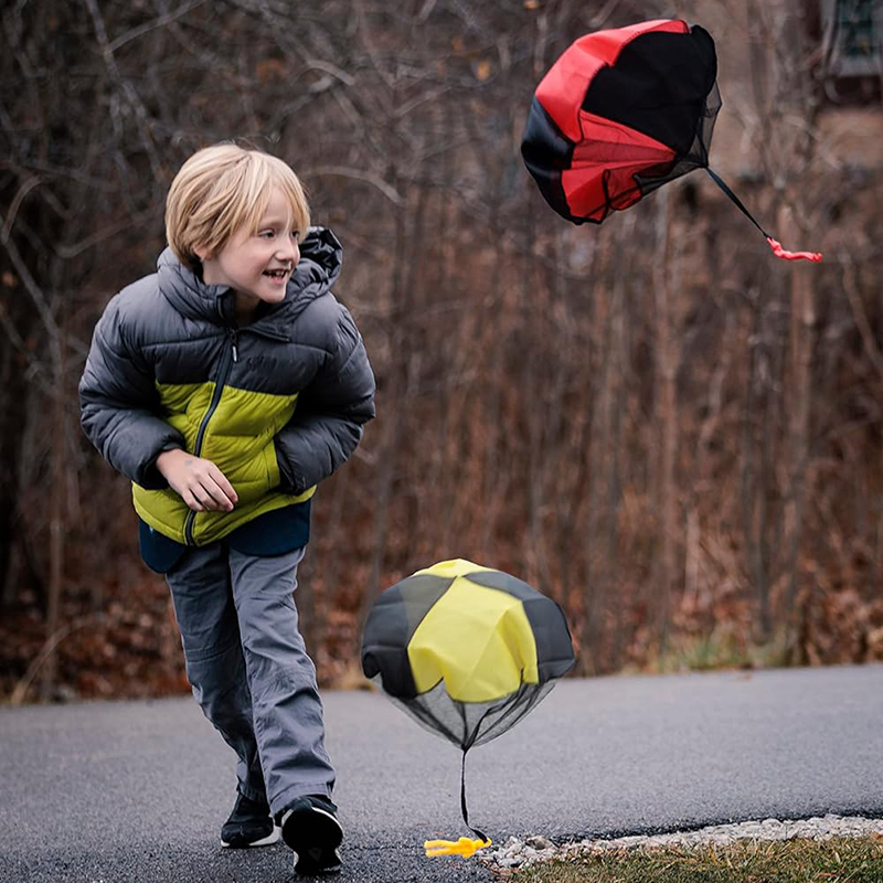 AliExpress Parachute Toys for Kids Tangle Free Outdoor Flying Parachute Men Outside Toys Easter Basket Stuffers Idea Unique Boy Girl Gift, view 6