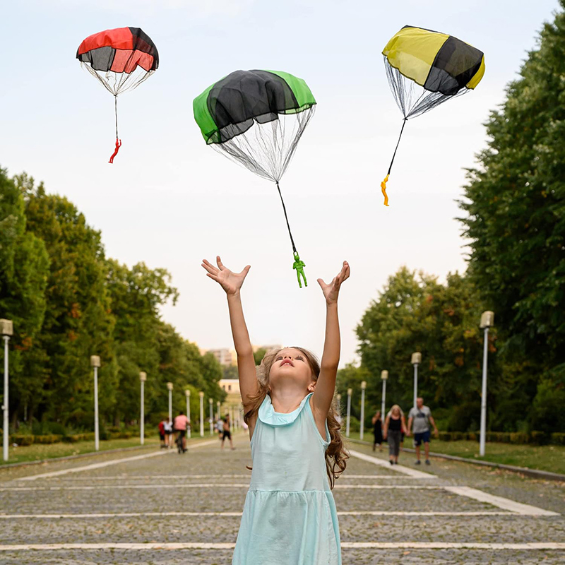 AliExpress Parachute Toys for Kids Tangle Free Outdoor Flying Parachute Men Outside Toys Easter Basket Stuffers Idea Unique Boy Girl Gift, view 4