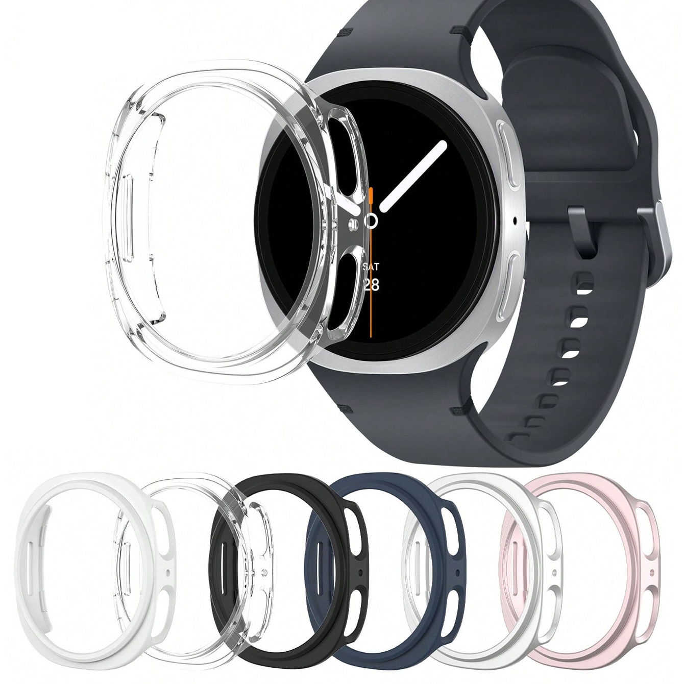 AliExpress Hard PC Bumper Case for Galaxy Watch 8
