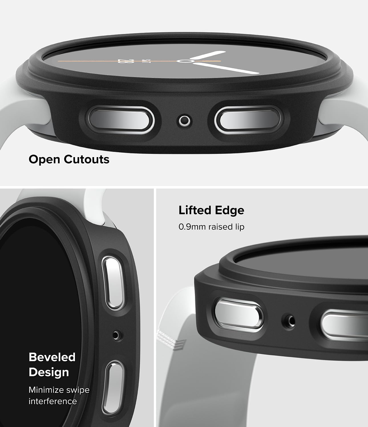 AliExpress Hard PC Bumper Case for Galaxy Watch 8, view 3