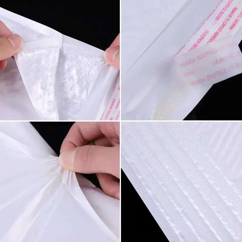 AliExpress Pearlescent Bubble Mailers Padded Envelopes, Self-Adhesive Waterproof Shipping Bags with Foam Lining for Packaging and Mailing, view 5