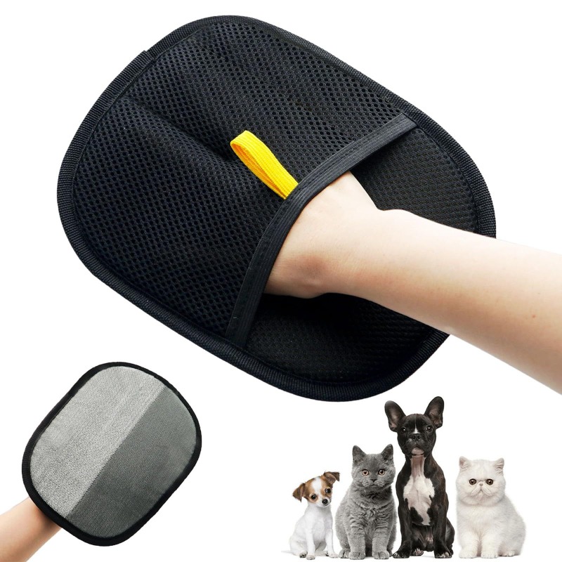 AliExpress Pet Grooming Gloves Pet Hair Remover Brush Kitten Cleaning Glove Removing Dog Cat Hair From Sofa Carpet Clothes Pet Supplies﻿ ﻿, view 2