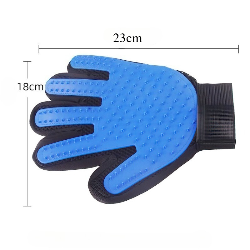 AliExpress Pet Hair Remover Shower Gloves Puppy Cats Bath Brush Cleaning Silicone Comb Glove Massage Grooming Dogs Supplies, view 3