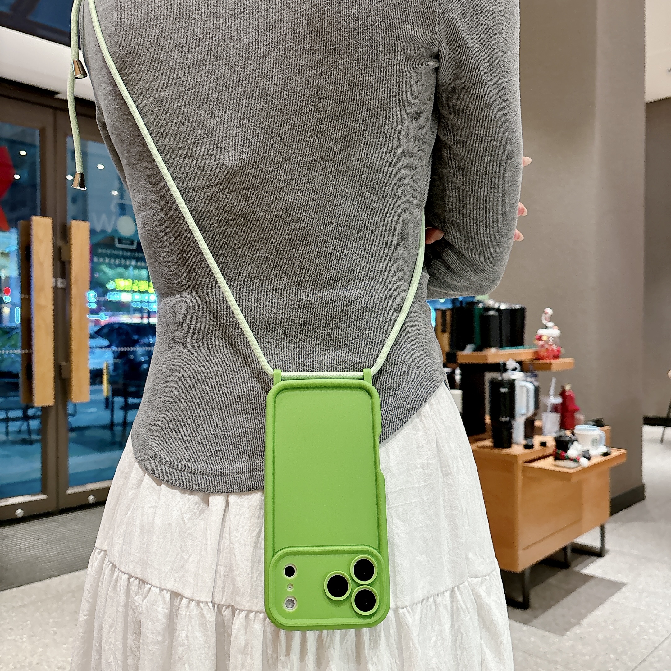 AliExpress Crossbody iPhone Case with Adjustable Lanyard, view 5