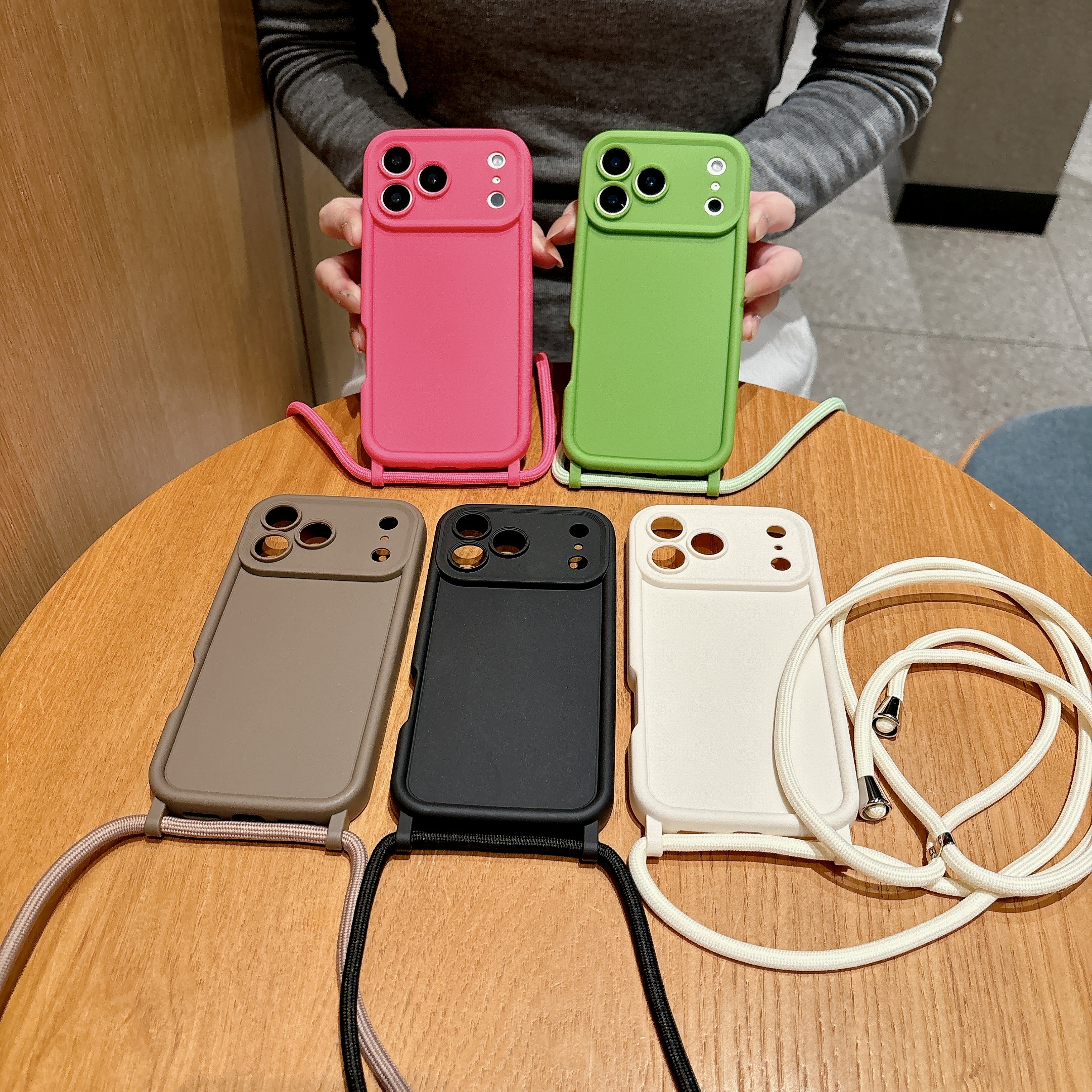 AliExpress Crossbody iPhone Case with Adjustable Lanyard, view 6