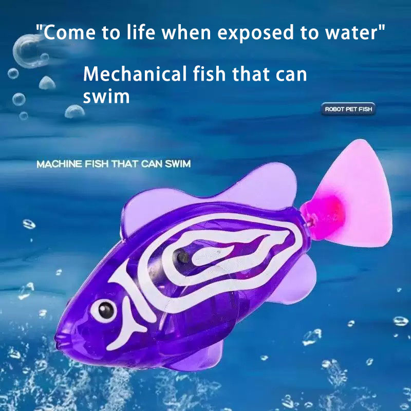 AliExpress Photosensitive Swimming Clownfish, Realistic Electric Pet Robotic Fish, Aquarium Decoration, Cat Teasing Robotic Fish, Sea Fishi, view 5