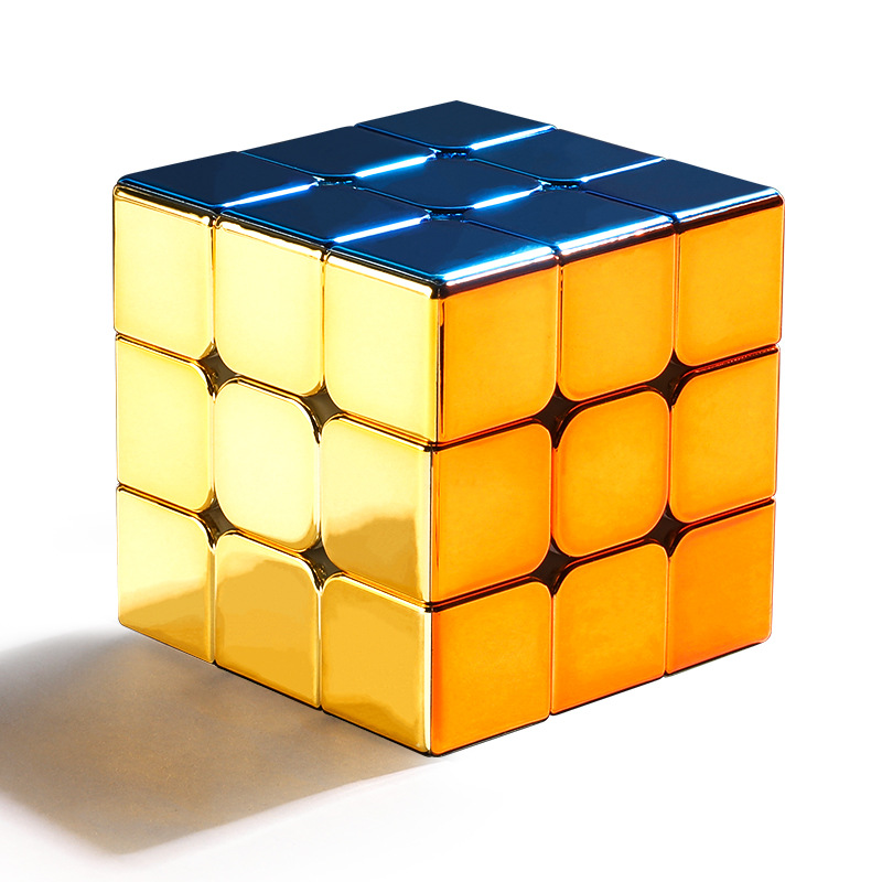 AliExpress [Picube] SengSo Metal 3x3 Magnetic Golden Cubo Magic Cube Puzzle Speed Cibe M3 3x3x3 Magico Cubo Кубик Рубика Cibo Toy