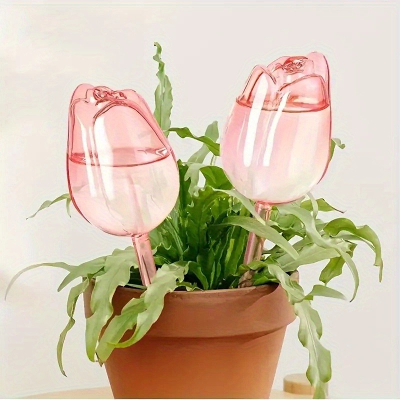AliExpress Pink Tulip Automatic Plant Watering Balls