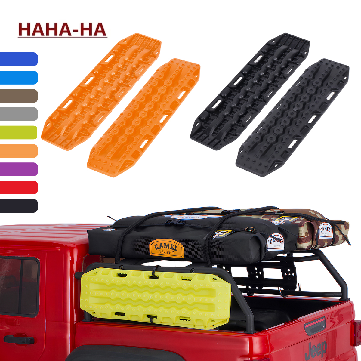 AliExpress Plastic Escape Board Sand Ladder Rescue Board Accessories for 1/10 1/18 1/24 RC Crawler TRX4 TRX4M TRX6 SCX10 SCX24 Redcat Parts