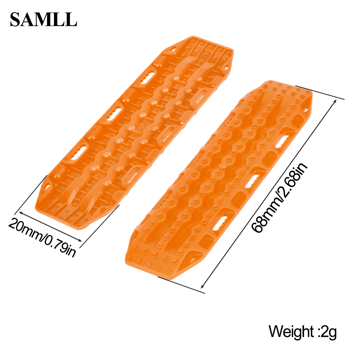 AliExpress Plastic Escape Board Sand Ladder Rescue Board Accessories for 1/10 1/18 1/24 RC Crawler TRX4 TRX4M TRX6 SCX10 SCX24 Redcat Parts, view 3