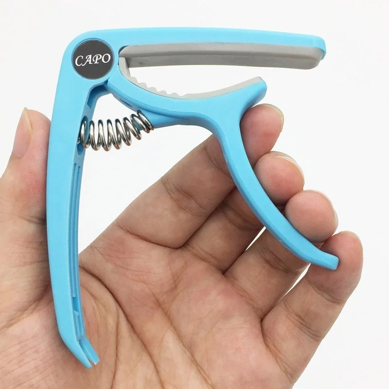 AliExpress Plastic Guitar Capo for 6 String Acoustic Classic Electric Guitarra Tuning Clamp Musical Instrument Accessories Electric Guitar, view 4