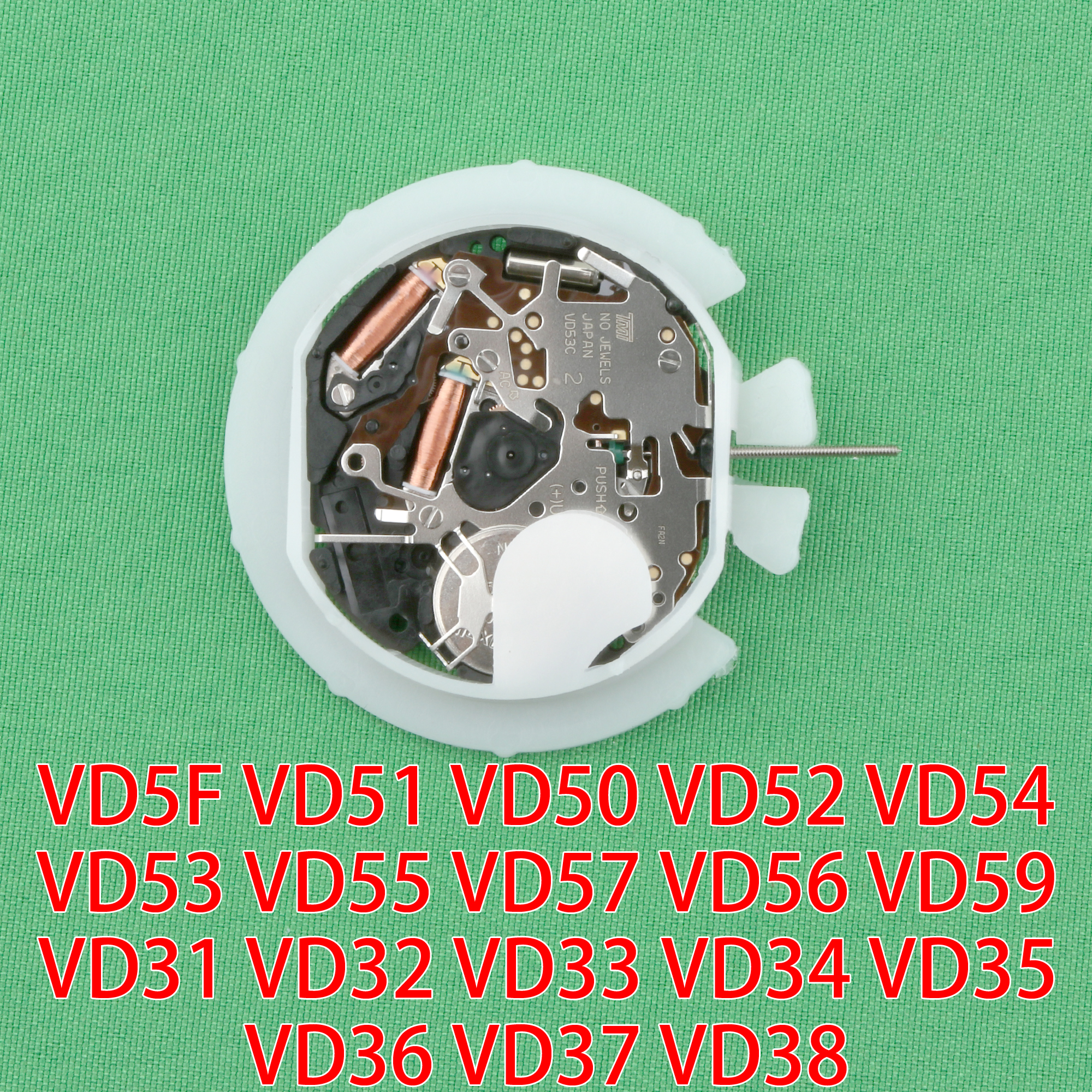 AliExpress Plastic Movement Holder for VD Series Chronograph Watches, view 2