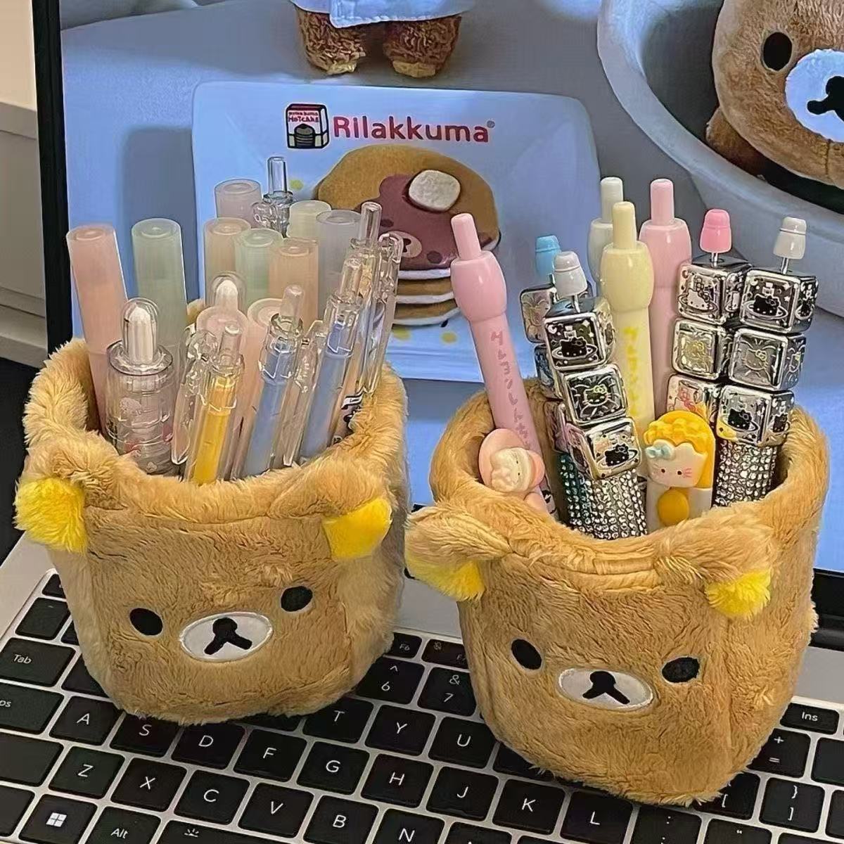 AliExpress Kawaii Plush Pencil Holder and Desk Organizer