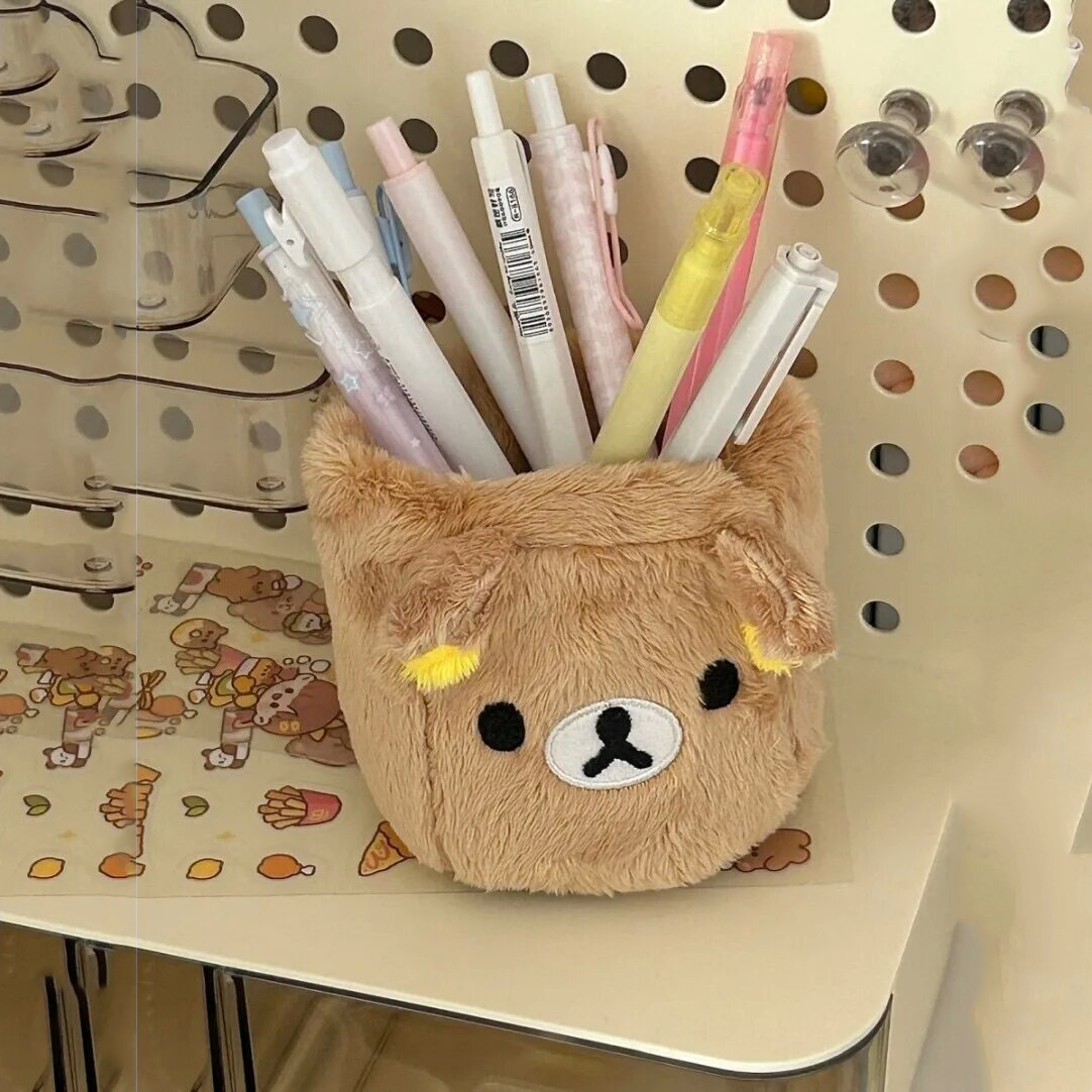 AliExpress Kawaii Plush Pencil Holder and Desk Organizer, view 2