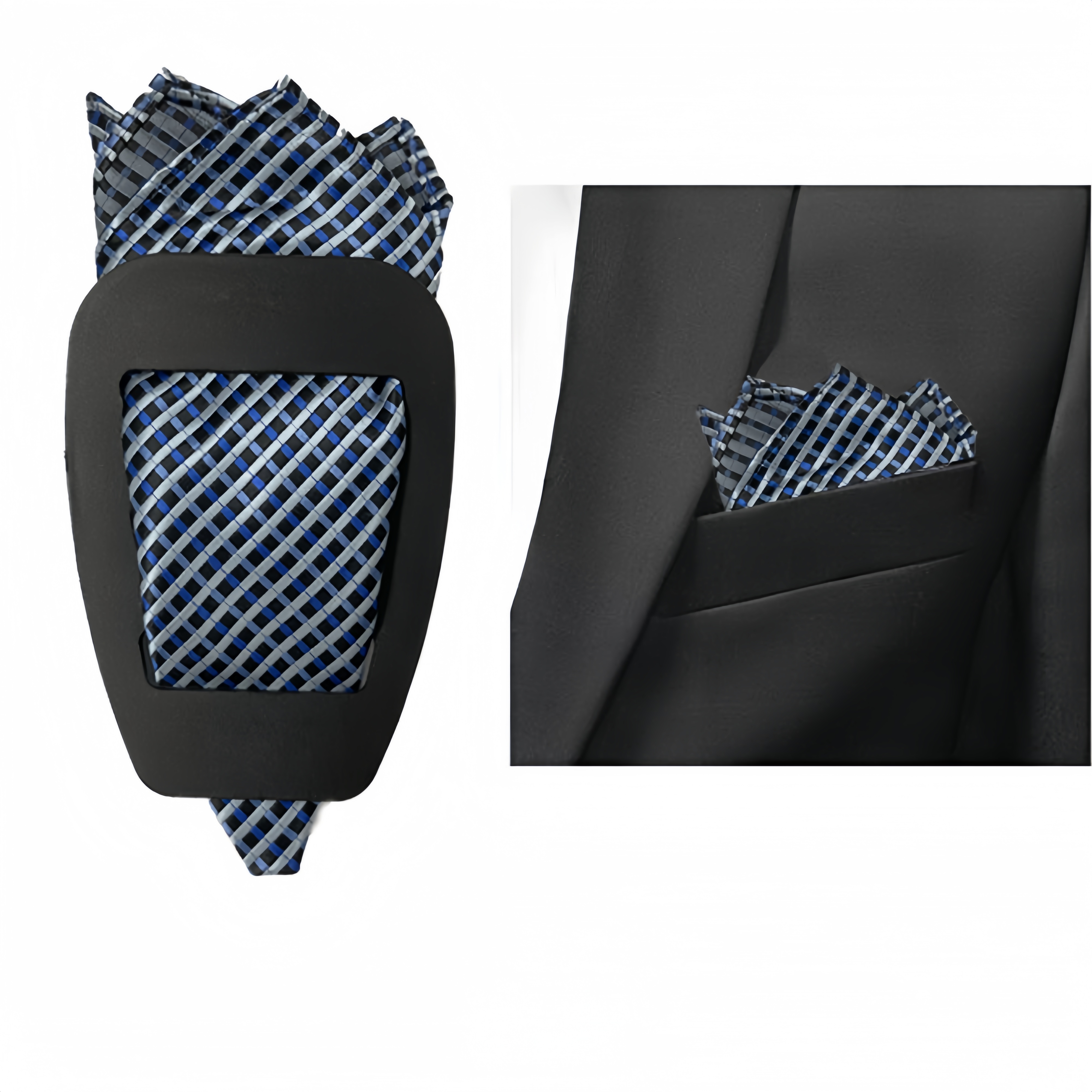 AliExpress Pocket Square Holder Handkerchief Keeper Organizer Accessories For Men Square Scarf, view 4