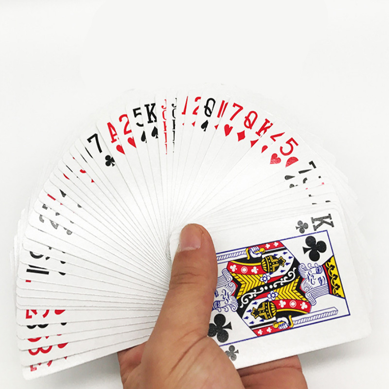 AliExpress Poker Card K Card Waterproof Colorful Poker Game Deck Sports Bridge Table Single-player Game Point Value, view 3