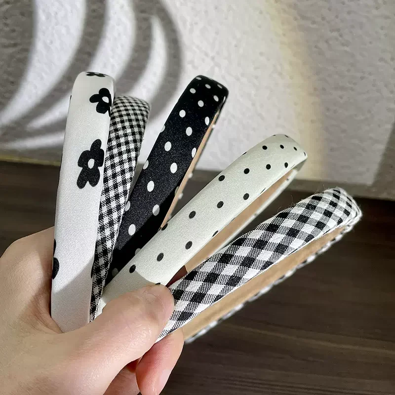 AliExpress Floral Polka Dot Hair Band Headbands, view 2