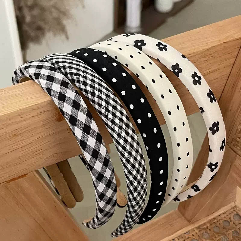 AliExpress Floral Polka Dot Hair Band Headbands, view 3