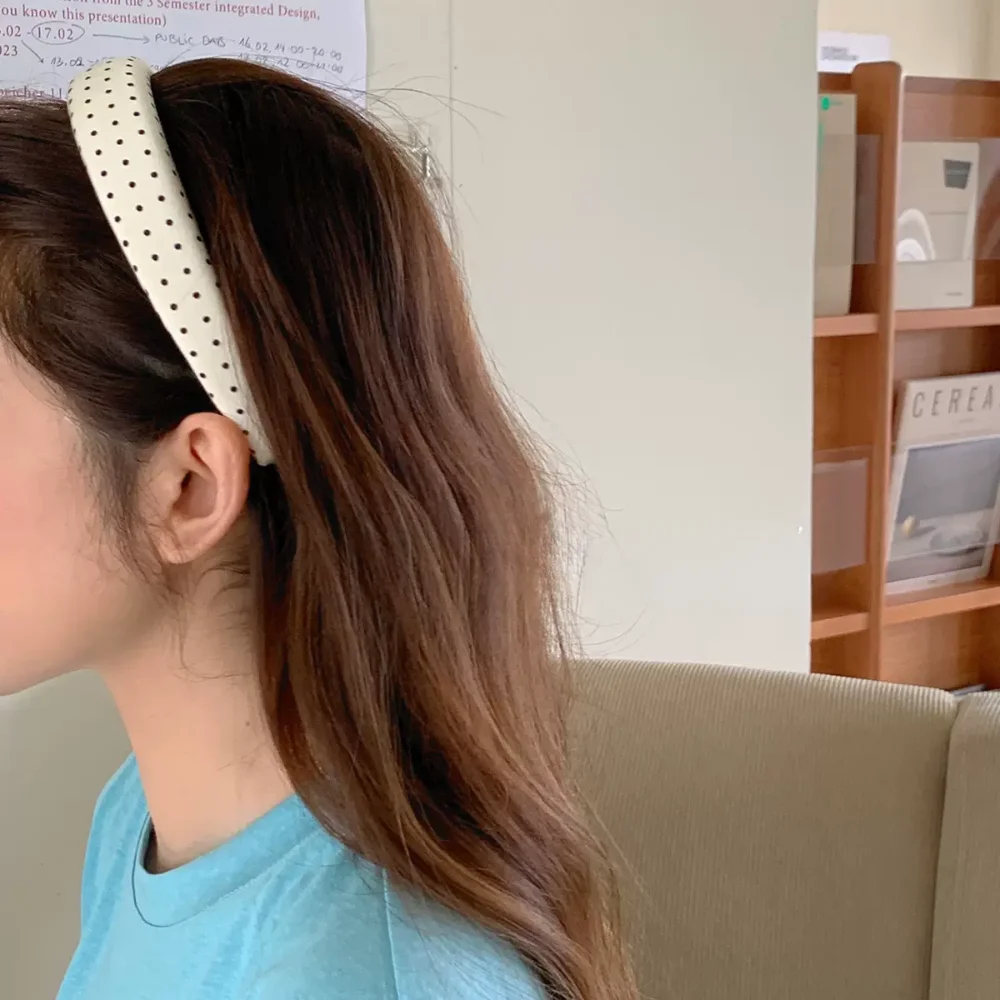 AliExpress Floral Polka Dot Hair Band Headbands, view 6