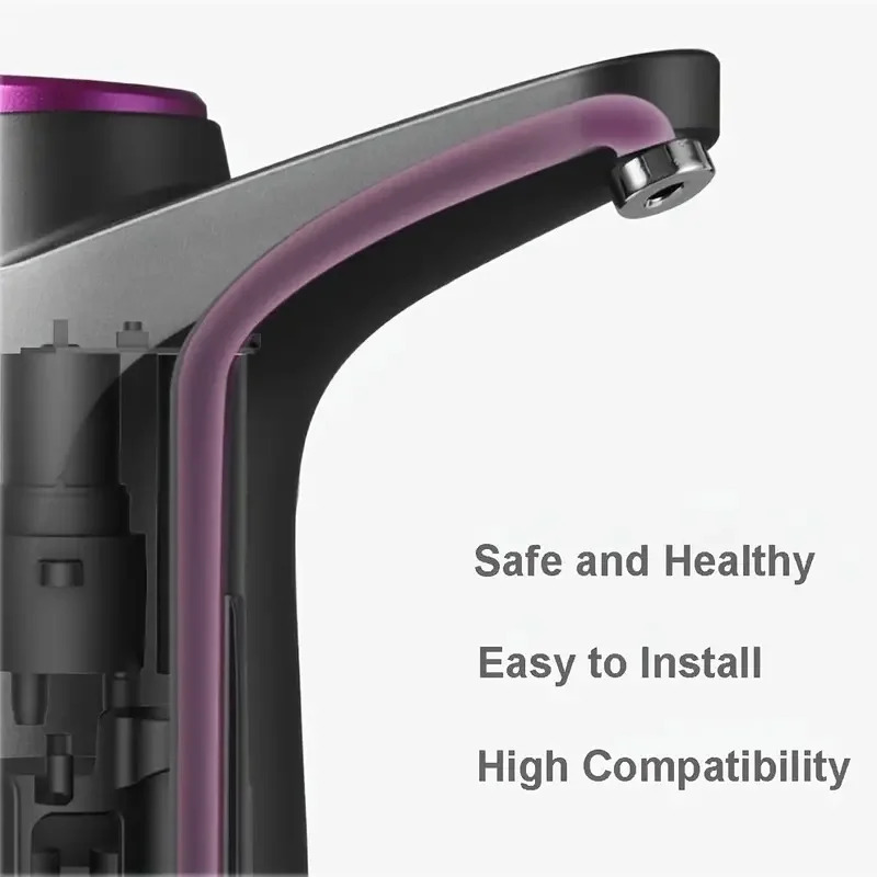 AliExpress Portable 5-gallon Water Dispenser with USB Charging-Automatic Electric Pump Suitable for Home, Office, and Outdoor Use, view 2